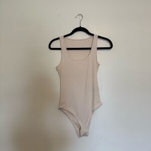 Chic Cream Bodysuit for Women